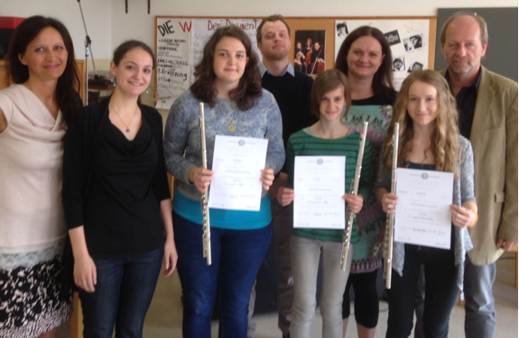 Prüfungstag der Musikschule Jauerling in Emmersdorf